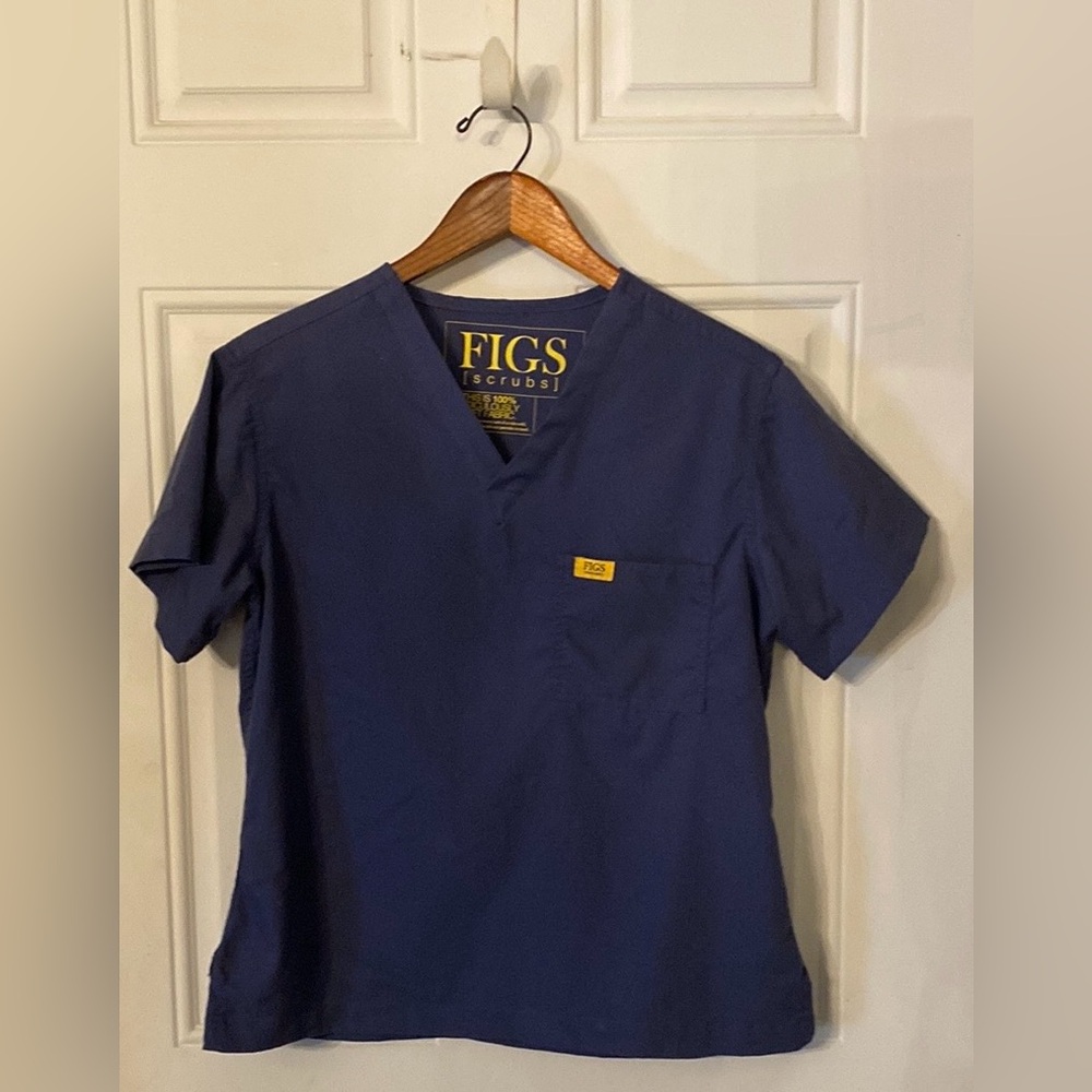 3 FIGS Technical Collection Scrub Tops Bundle - Navy, Teal and Black